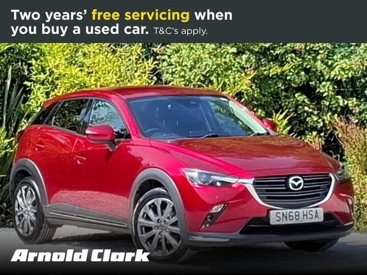 Mazda CX-3 2.0 SKYACTIV-G Sport Nav+ Euro 6 (s/s) 5dr