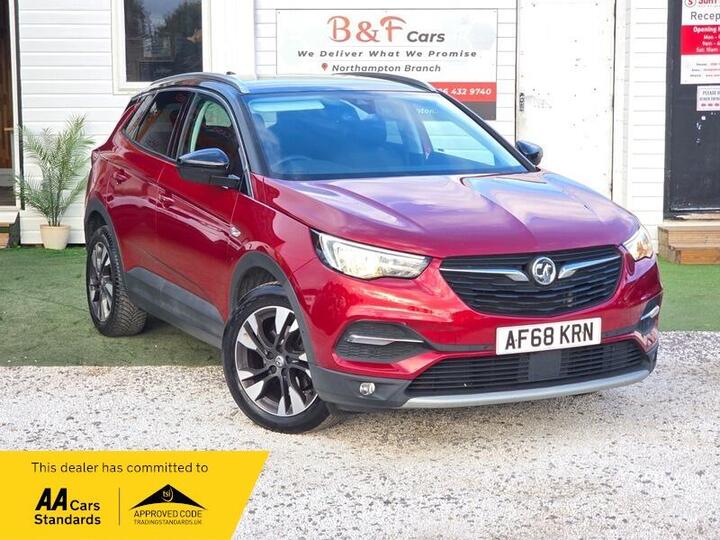 Vauxhall Grandland X 1.2 Turbo Sport Nav Euro 6 (s/s) 5dr