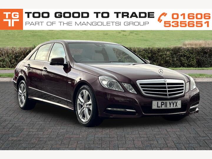 Mercedes-Benz E Class 1.8 E200 CGI BlueEfficiency Avantgarde Tiptronic Euro 5 4dr