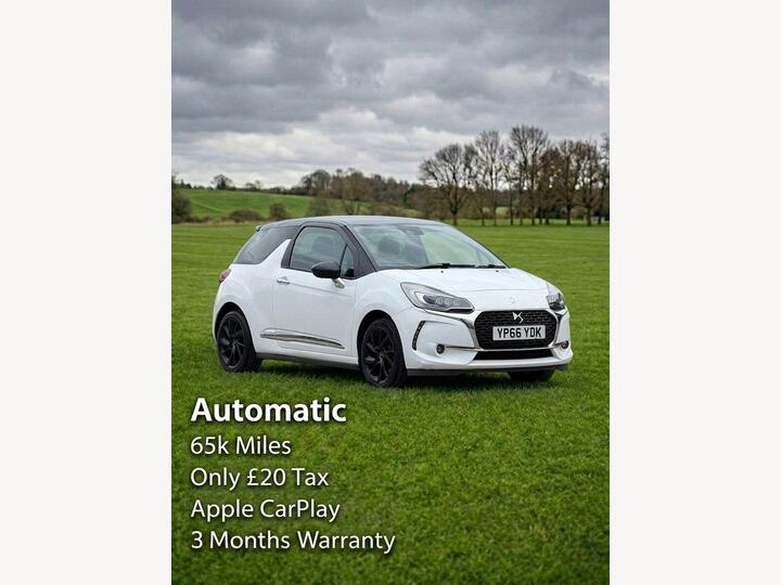 DS AUTOMOBILES DS 3 1.2 PureTech Prestige EAT6 Euro 6 (s/s) 3dr