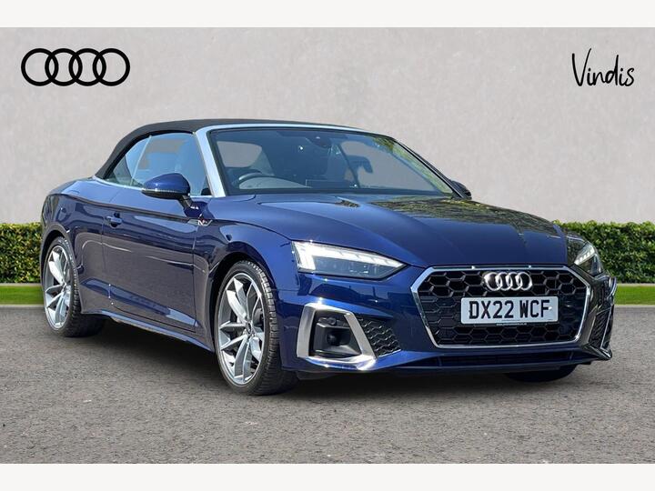 Audi A5 Cabriolet 2.0 TFSI 40 S Line S Tronic Euro 6 (s/s) 2dr