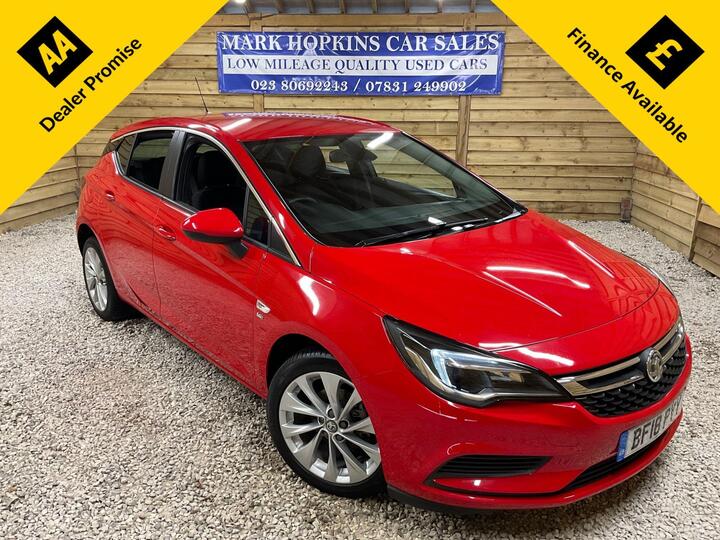 Vauxhall ASTRA 1.4i SE Euro 6 5dr Vauxhall ASTRA 1.4i SE Euro 6 5dr