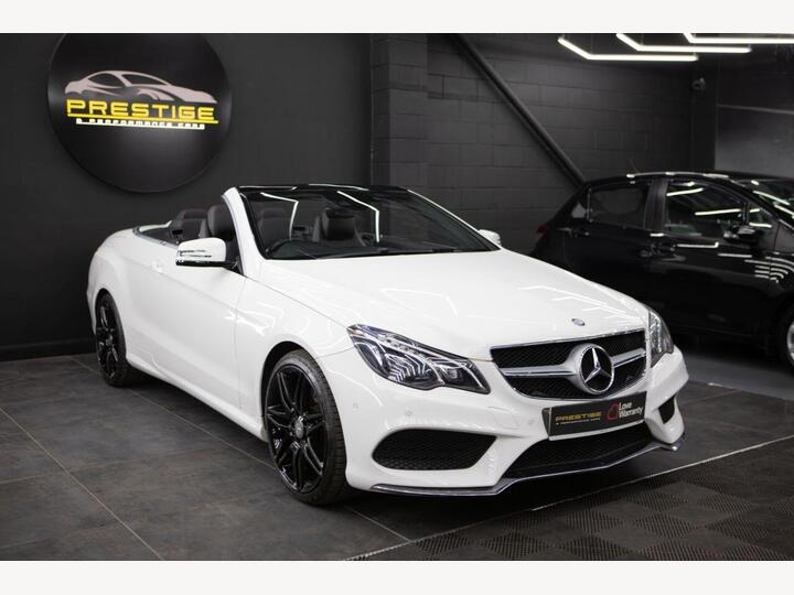 Mercedes-Benz E CLASS 2.1 E220 BlueTEC AMG Line Cabriolet G-Tronic+ Euro 6 (s/s) 2dr Mercedes-Benz E CLASS 2.1 E220 BlueTEC AMG Line Cabriolet G-Tronic+ Euro 6 (s/s) 2dr