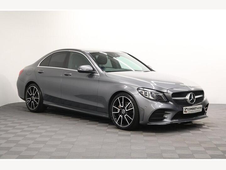 Mercedes-Benz C Class 2.0 C220d AMG Line (Premium) G-Tronic+ Euro 6 (s/s) 4dr