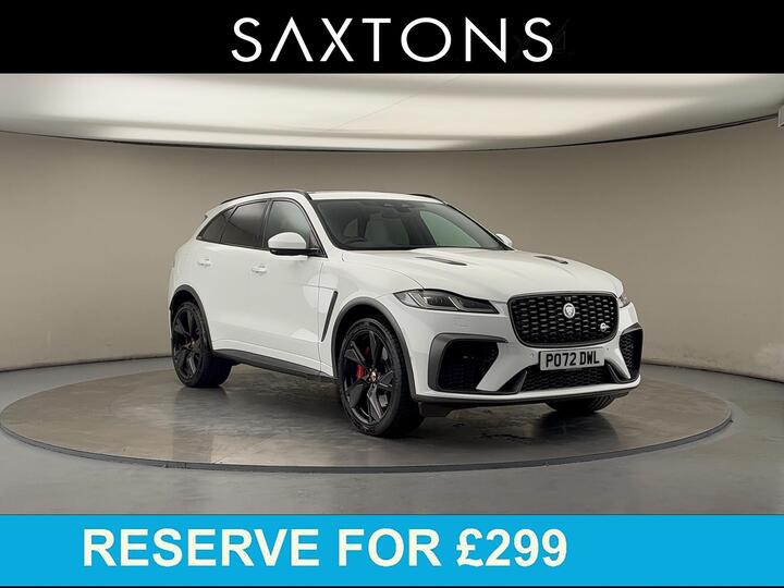 Jaguar F-PACE 5.0 P550 V8 SVR Quickshift AWD Euro 6 (s/s) 5dr