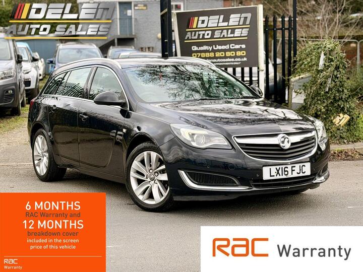 Vauxhall Insignia 1.6 CDTi Tech Line Sports Tourer Auto Euro 6 5dr