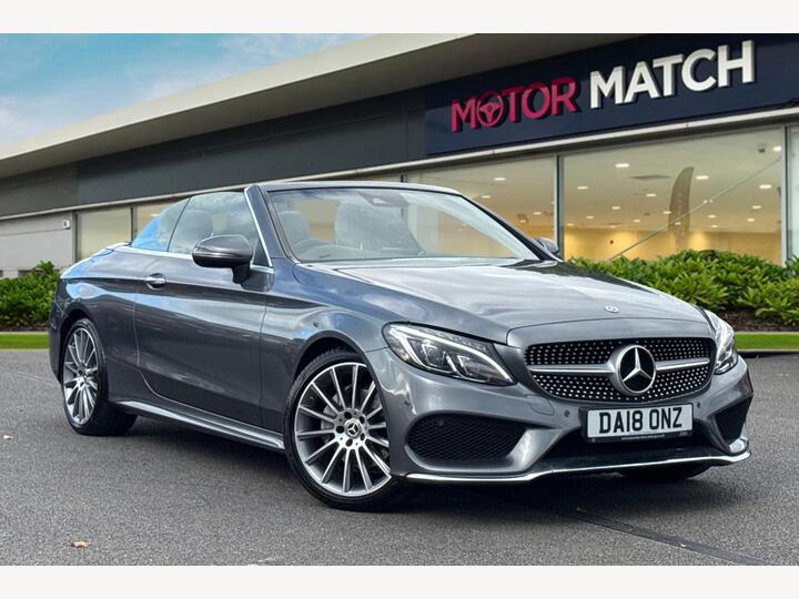 Mercedes-Benz C Class 2.0 C200 AMG Line Cabriolet G-Tronic+ Euro 6 (s/s) 2dr