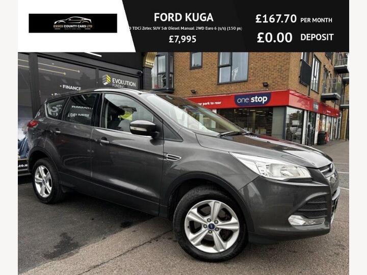 Ford KUGA 2.0 TDCi Zetec 2WD Euro 6 (s/s) 5dr
