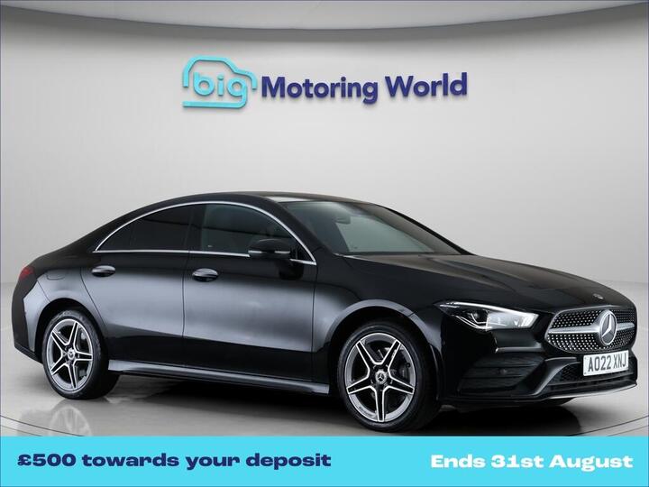 Mercedes-Benz CLA 1.3 CLA250e 15.6kWh AMG Line (Premium Plus) Coupe 8G-DCT Euro 6 (s/s) 4dr