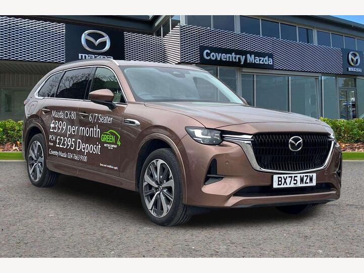 Mazda CX-80 2.5 E-SKYACTIV 17.8kWh Takumi Auto 4WD Euro 6 5dr