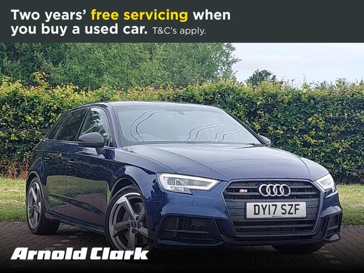Audi S3 2.0 TFSI Black Edition Sportback S Tronic Quattro Euro 6 (s/s) 5dr
