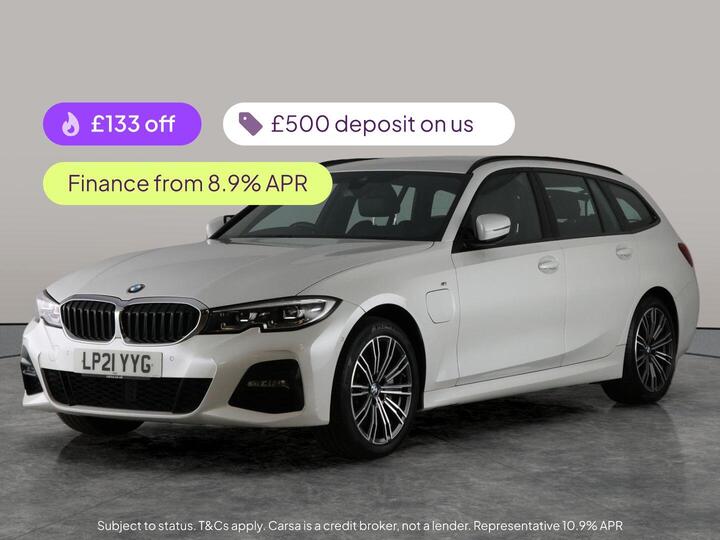 BMW 3 Series 2.0 330e 12kWh M Sport Touring Auto Euro 6 (s/s) 5dr