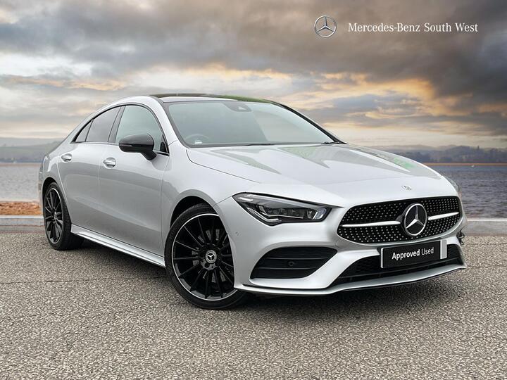 Mercedes-Benz CLA 1.3 CLA200 AMG Line Night Edition (Premium Plus) Coupe 7G-DCT Euro 6 (s/s) 4dr Mercedes-Benz CLA 1.3 CLA200 AMG Line Night Edition (Premium Plus) Coupe 7G-DCT Euro 6 (s/s) 4dr