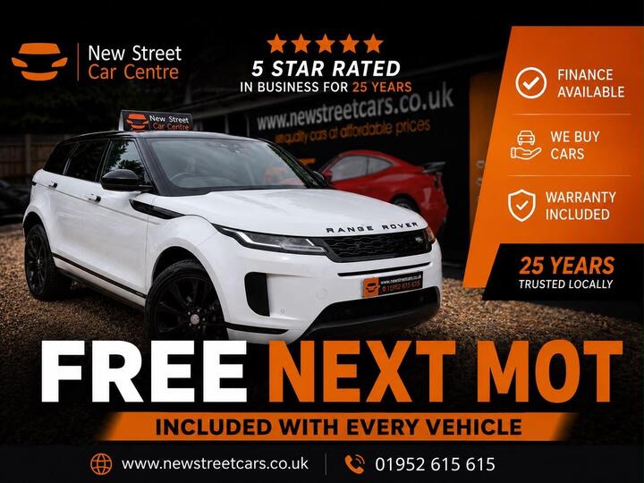 Land Rover Range Rover Evoque 2.0 D150 S Auto 4WD Euro 6 (s/s) 5dr Land Rover Range Rover Evoque 2.0 D150 S Auto 4WD Euro 6 (s/s) 5dr
