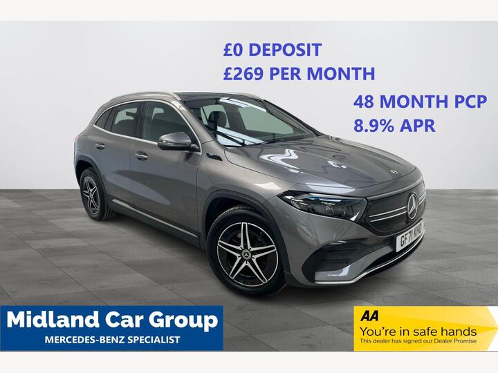 Mercedes-Benz EQA EQA 250 66.5kWh AMG Line Auto 5dr