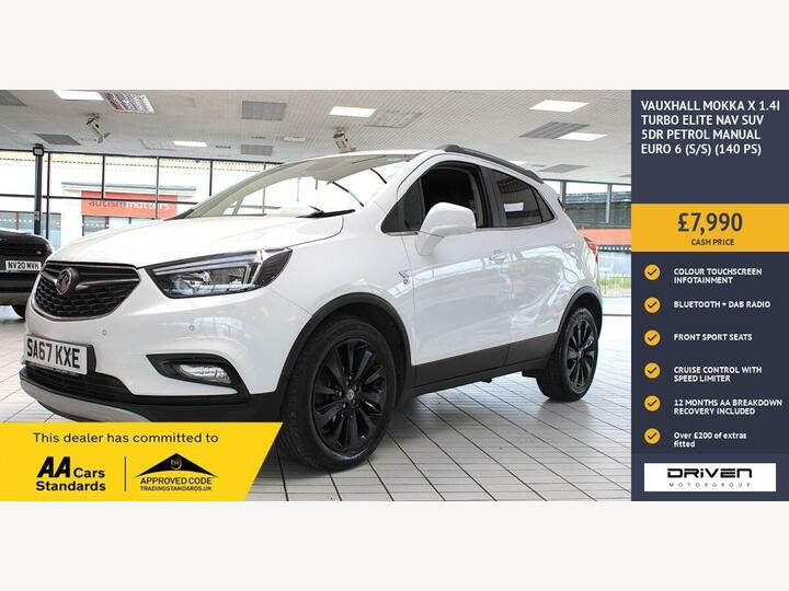 Vauxhall MOKKA X 1.4i Turbo Elite Nav Euro 6 (s/s) 5dr
