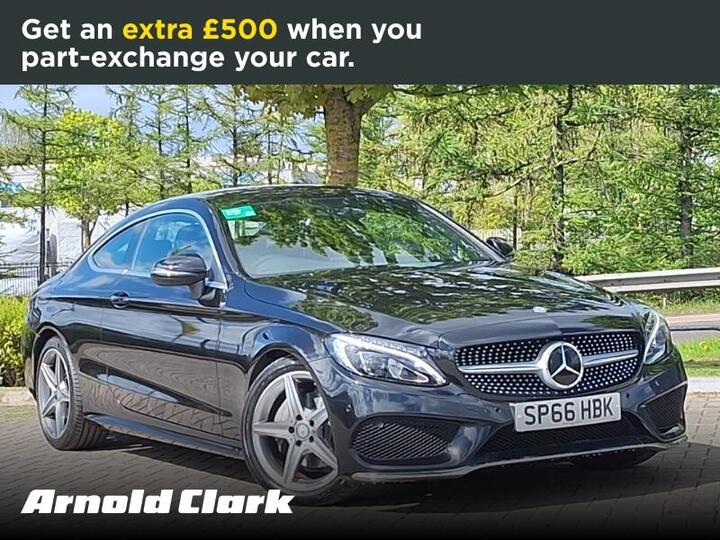 Mercedes-Benz C Class 2.1 C220d AMG Line G-Tronic+ Euro 6 (s/s) 2dr