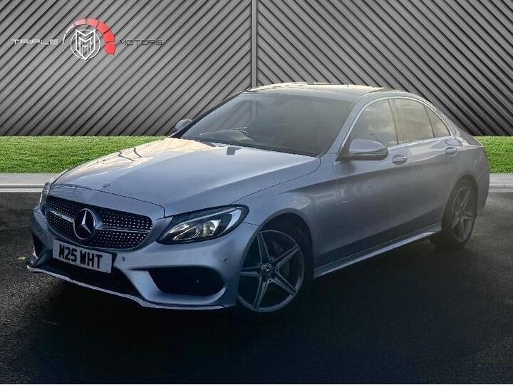 Mercedes-Benz C Class 1.6 C200d AMG Line (Premium) G-Tronic+ Euro 6 (s/s) 4dr