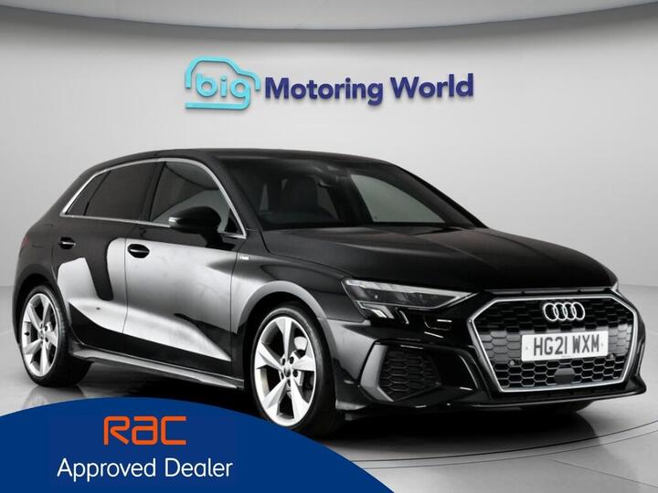 Audi A3 1.5 TFSI 35 S Line Sportback S Tronic Euro 6 (s/s) 5dr