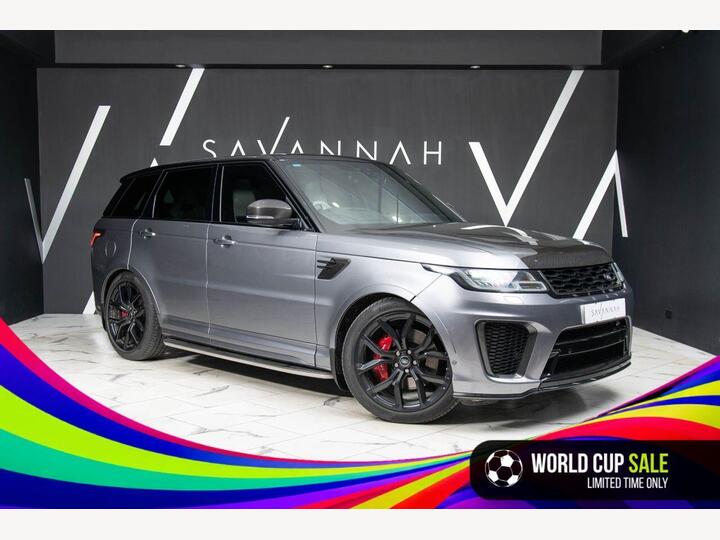 Land Rover RANGE ROVER SPORT 5.0 P575 V8 SVR Carbon Edition Auto 4WD Euro 6 (s/s) 5dr