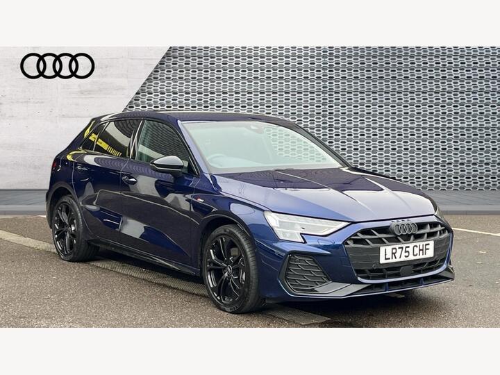 Audi A3 1.5 TFSIe 40 Black Edition Sportback S Tronic Euro 6 (s/s) 5dr 17.9kWh