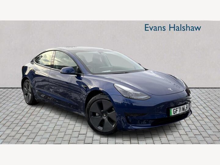 Tesla MODEL 3 SALOON Standard Range Plus Auto RWD 4dr