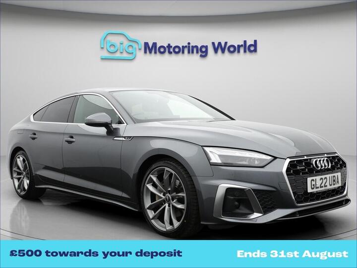 Audi A5 2.0 TDI 40 S Line Sportback S Tronic Quattro Euro 6 (s/s) 5dr