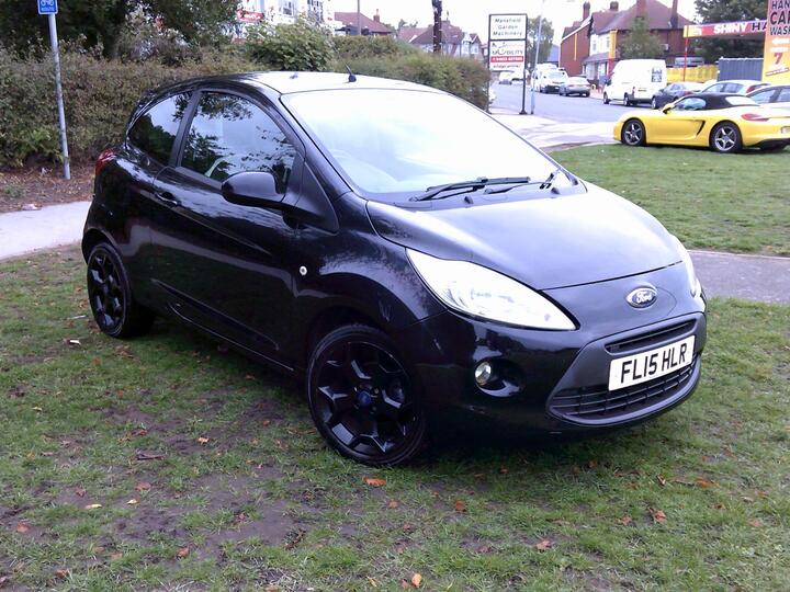Ford Ka 1.2 Zetec Black Edition Euro 6 (s/s) 3dr