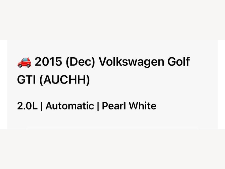 Volkswagen Golf GTI 2.0 TSI DSG - Speed Adaptive Cruise