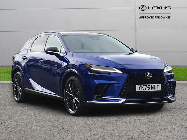 Lexus RX 2.5 450h+ 18.1kWh F Sport Design E-CVT 4WD Euro 6 (s/s) 5dr