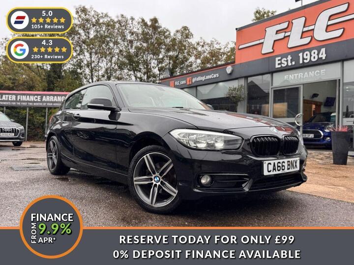 BMW 1 SERIES 1.5 118i Sport Euro 6 (s/s) 3dr