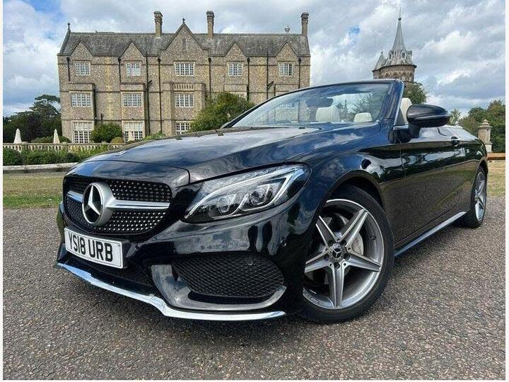 Mercedes-Benz C Class 2.0 C200 AMG Line (Premium Plus) Cabriolet G-Tronic+ Euro 6 (s/s) 2dr
