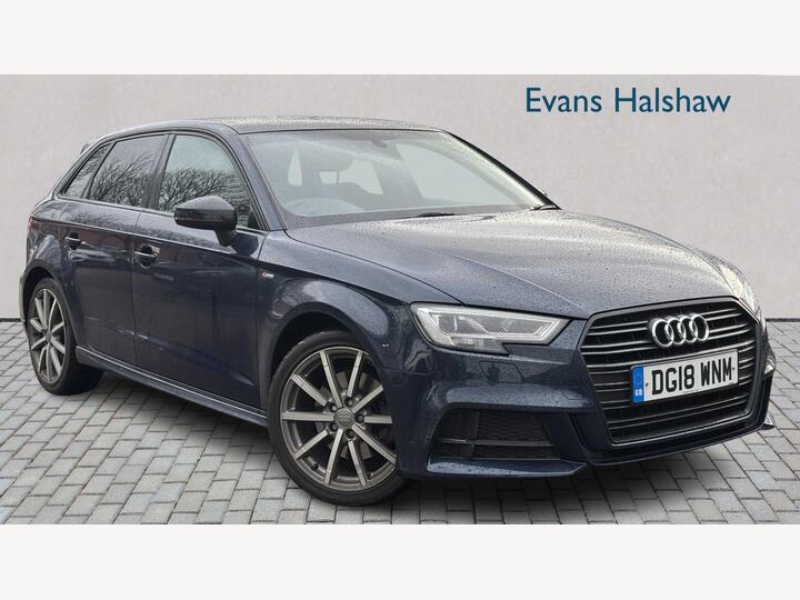 Audi A3 SPORTBACK SPECIAL EDITIONS 2.0 TFSI Black Edition Sportback Euro 6 (s/s) 5dr