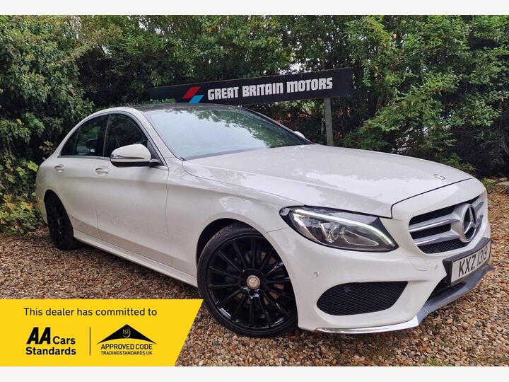 Mercedes-Benz C Class 2.1 C220d AMG Line (Premium) G-Tronic+ Euro 6 (s/s) 4dr