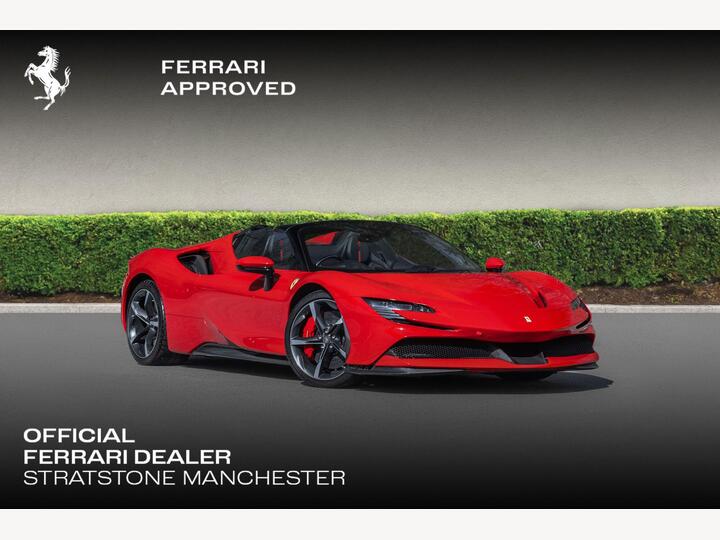 Ferrari SF90 Spider 4.0T V8 7.9kWh F1 DCT 4WD Euro 6 (s/s) 2dr