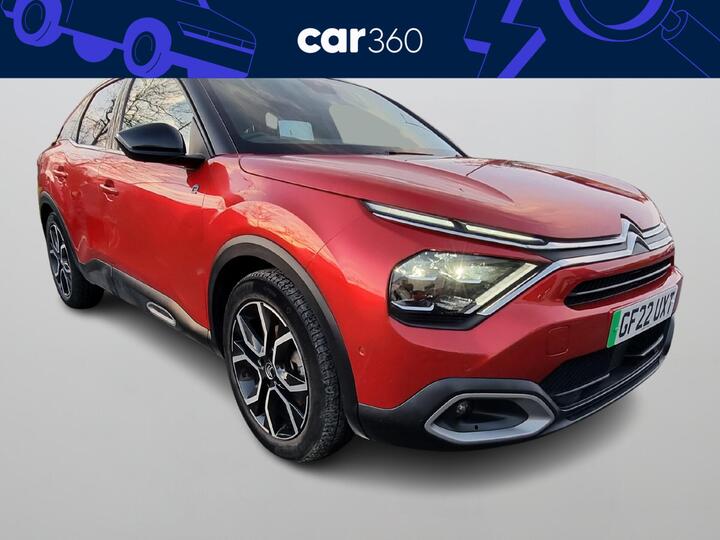 Citroen E-C4 50kWh Shine Plus Auto 5dr (7.4kW Charger) Citroen E-C4 50kWh Shine Plus Auto 5dr (7.4kW Charger)