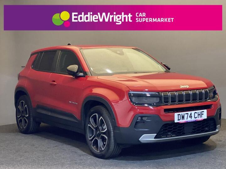 Jeep AVENGER 54kWh E-Summit Auto 5dr Jeep AVENGER 54kWh E-Summit Auto 5dr
