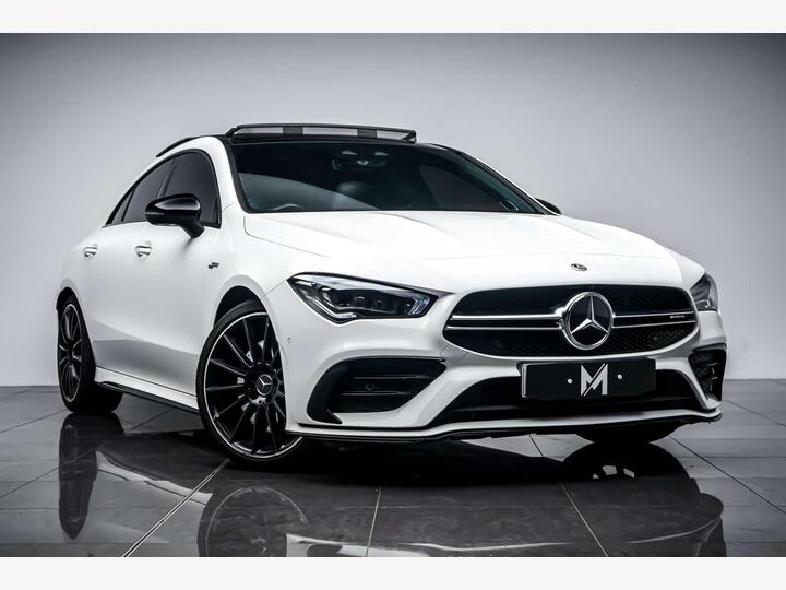 Mercedes-Benz CLA 2.0 CLA35 AMG (Premium Plus) Coupe 7G-DCT 4MATIC Euro 6 (s/s) 4dr Mercedes-Benz CLA 2.0 CLA35 AMG (Premium Plus) Coupe 7G-DCT 4MATIC Euro 6 (s/s) 4dr