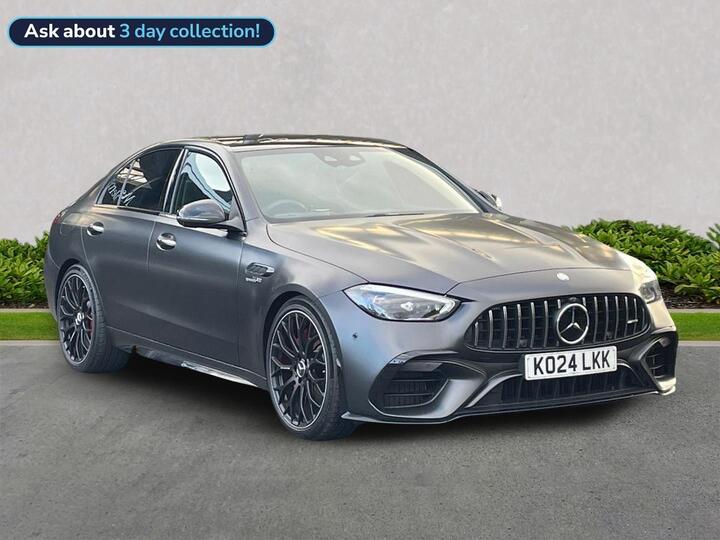 Mercedes-Benz C CLASS 2.0 C63 6.1kWh AMG S E Performance Night Edition (Premium Plus) SpdS MCT 4MATIC+ Euro 6 (s/s) 4dr