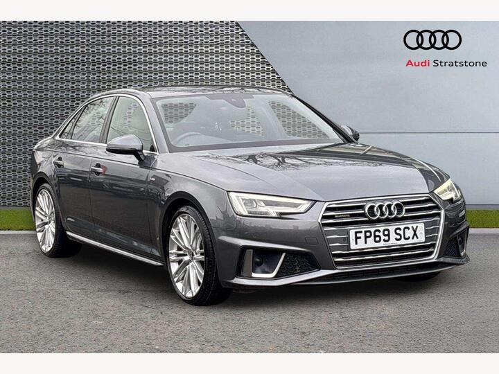 Audi A4 2.0 TFSI 45 S Line S Tronic Quattro Euro 6 (s/s) 4dr