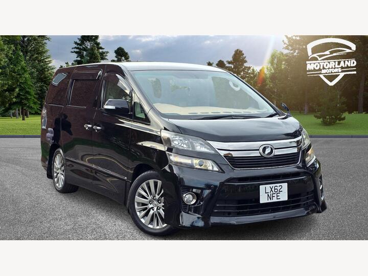 Toyota Vellfire 2.4L PETROL AUTO 7 SEATS 5 DR Toyota Vellfire 2.4L PETROL AUTO 7 SEATS 5 DR