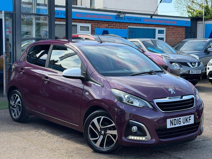 Peugeot 108 1.2 PureTech Allure Euro 6 5dr Peugeot 108 1.2 PureTech Allure Euro 6 5dr