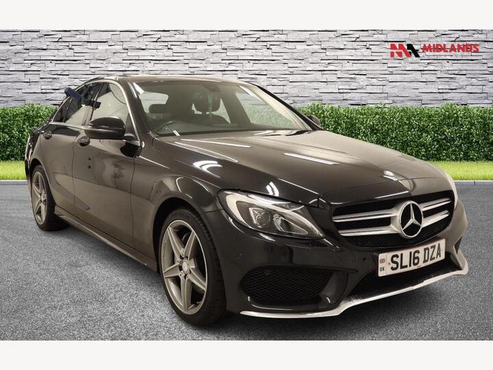 Mercedes-Benz C Class 1.6 C200d AMG Line G-Tronic+ Euro 6 (s/s) 4dr
