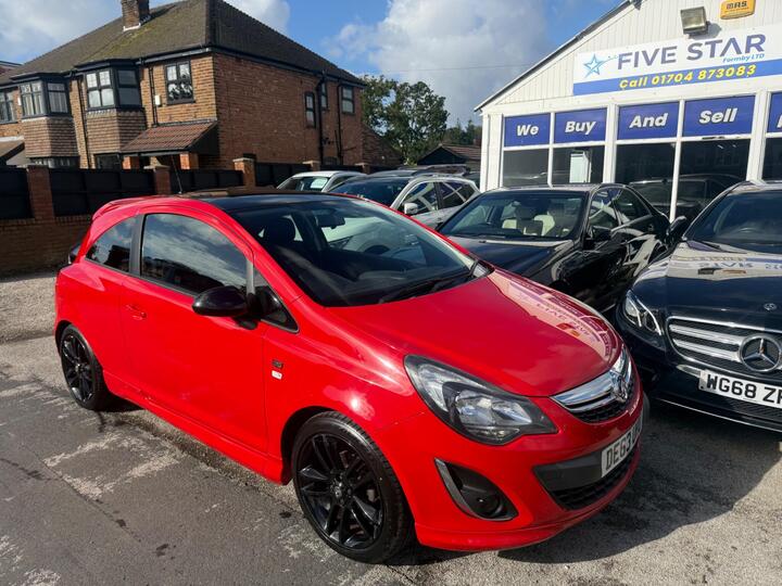 Vauxhall Corsa 1.2 16V Limited Edition Euro 5 3dr