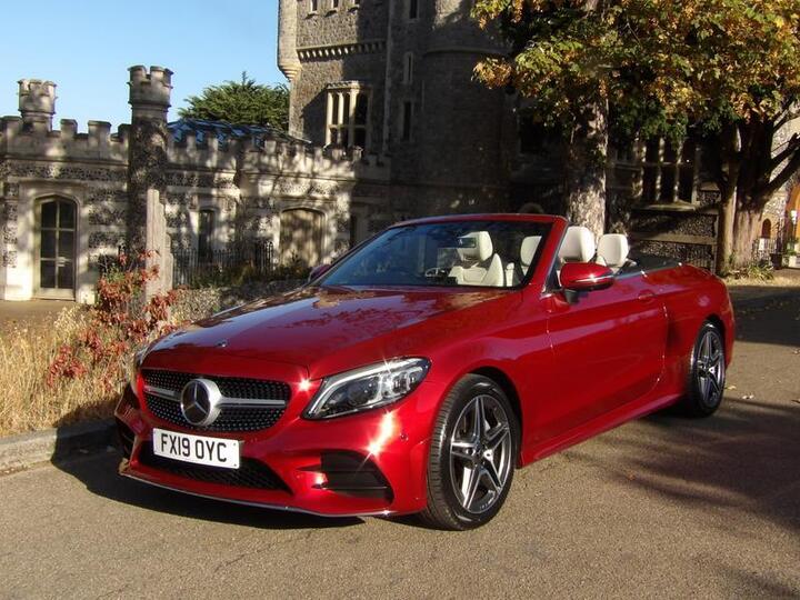 Mercedes-Benz C Class 1.5 C200 MHEV AMG Line (Premium Plus) Cabriolet G-Tronic+ Euro 6 (s/s) 2dr