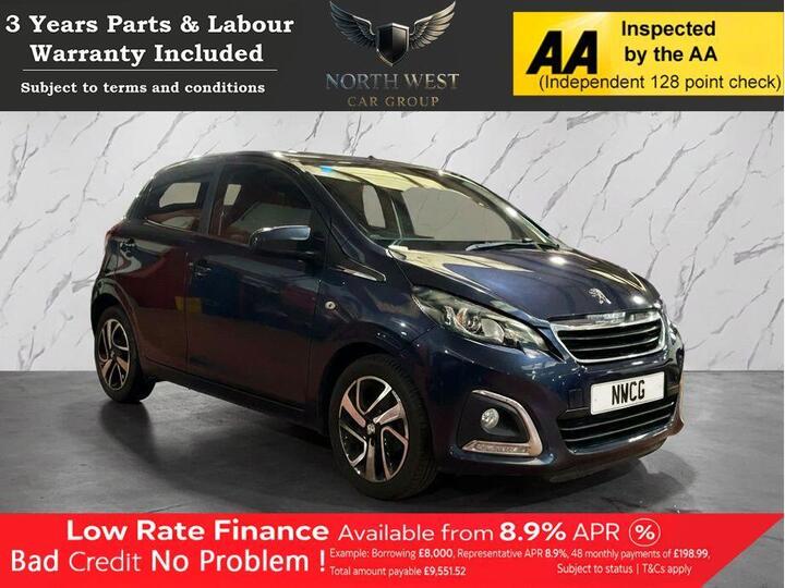 Peugeot 108 1.2 PureTech Allure Euro 6 5dr Peugeot 108 1.2 PureTech Allure Euro 6 5dr