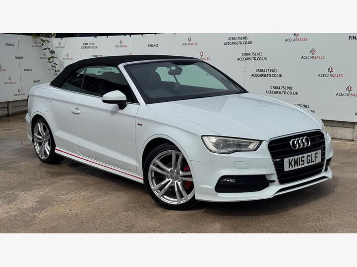 Audi A3 Cabriolet 2.0 TDI S Line S Tronic Euro 6 (s/s) 2dr