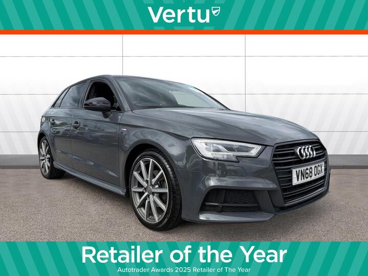 Audi A3 1.5 TFSI CoD 35 Black Edition Sportback S Tronic Euro 6 (s/s) 5dr