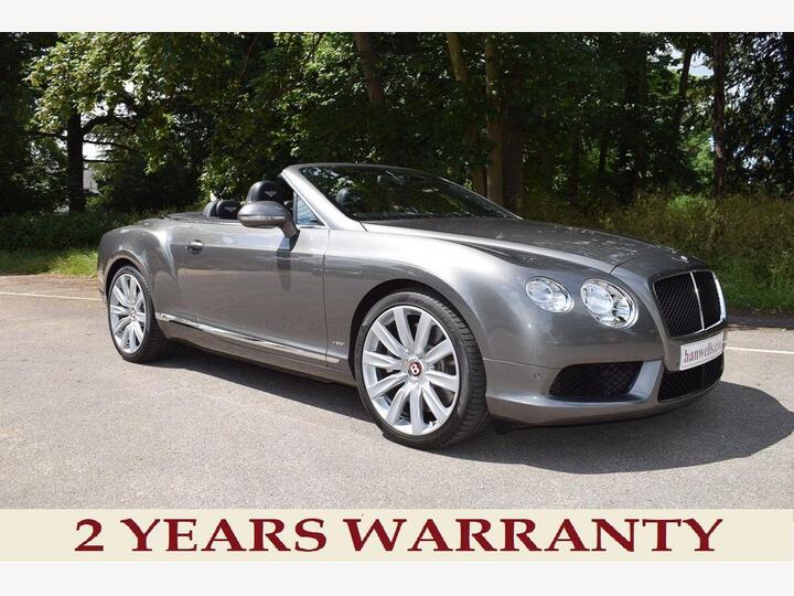 Bentley Continental 4.0 V8 GTC Auto 4WD Euro 5 2dr