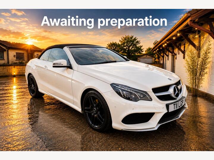 Mercedes-Benz E CLASS 3.0 E350d V6 BlueTEC AMG Line (Premium) Cabriolet G-Tronic+ Euro 6 (s/s) 2dr